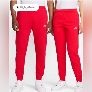 Nike women fleece women joggers size M